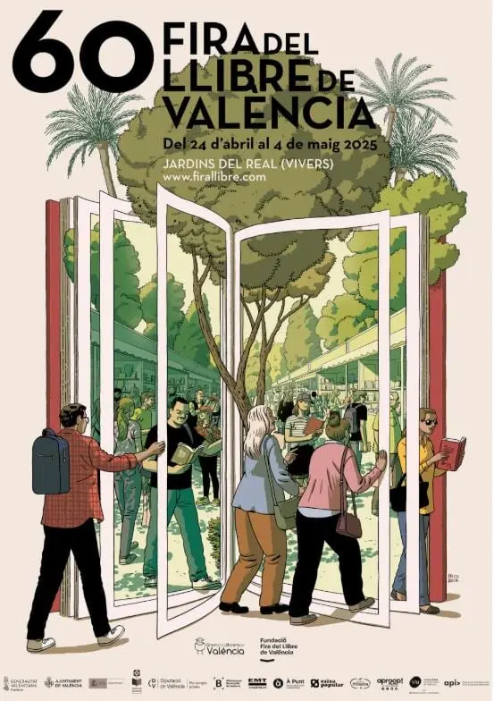 La Feria del Libro de Valencia llega a su fin con un éxito de ventas de Un testigo llamado Cervantes (foto 1)