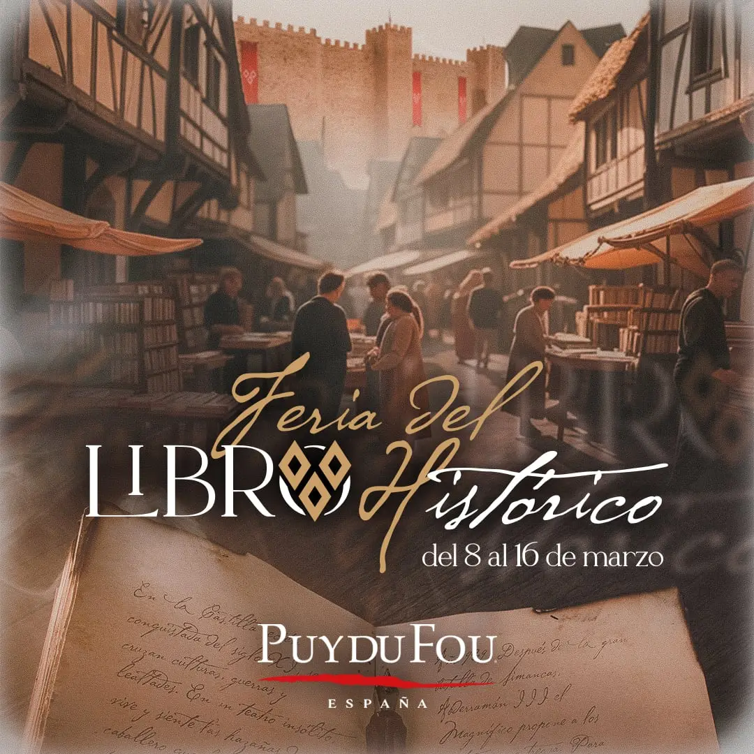 Un testigo llamado Cervantes en la Feria del Libro Histórico de PUY DU FOU España (foto 1)