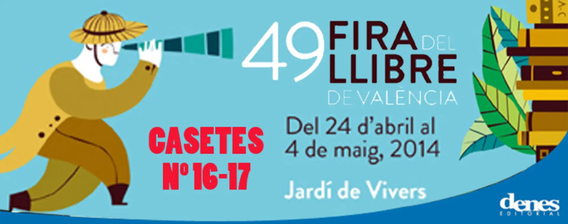Feria del libro 2014 en Valencia (foto 1)