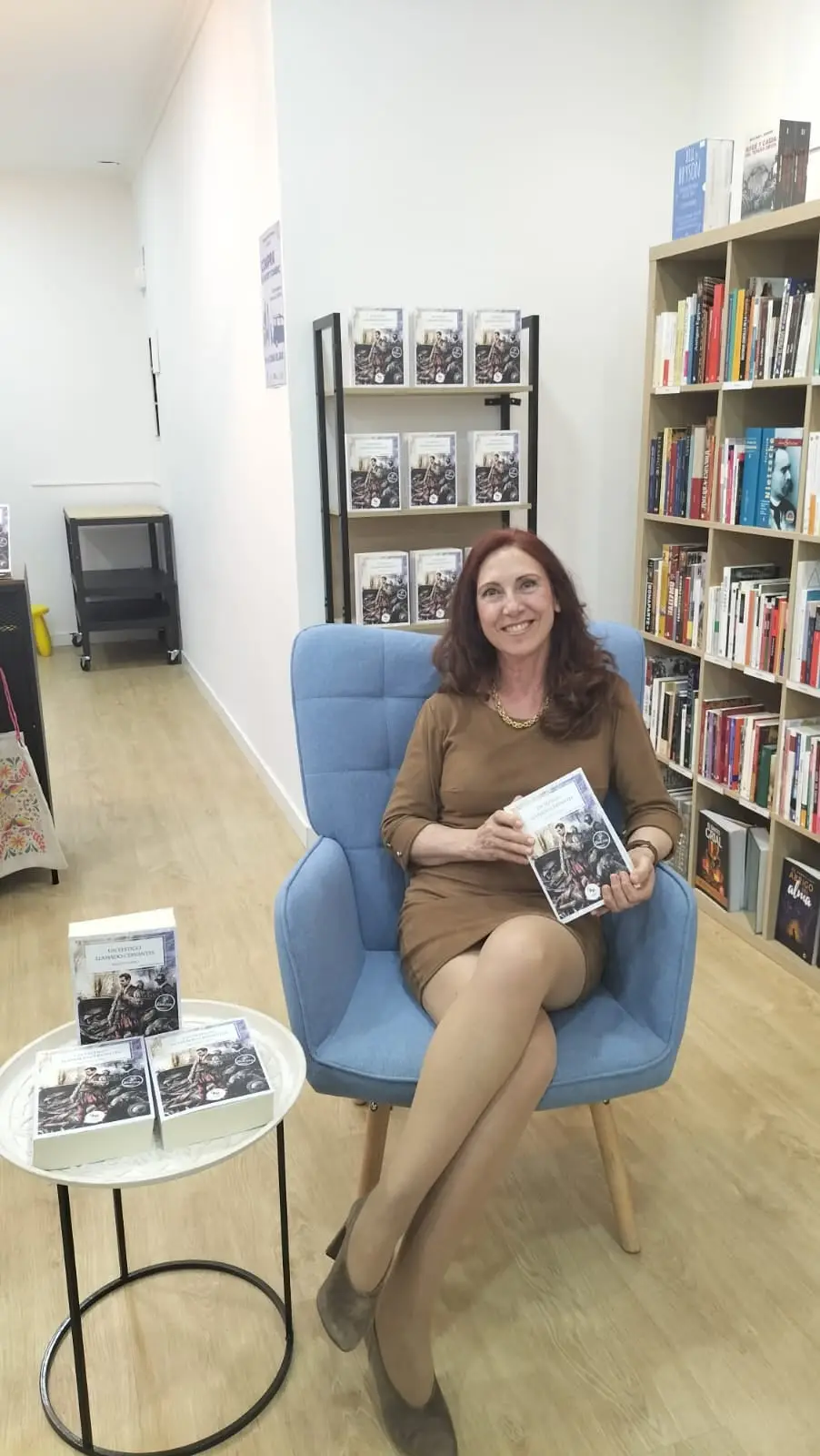 Presentación de Un testigo llamado Cervantes en la Librería City Books de Liria (foto 1)