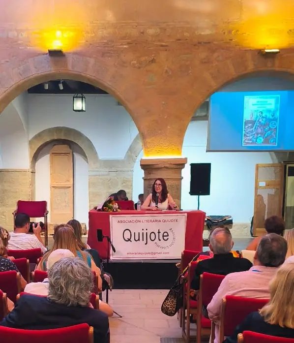 Begoña Valero ha participado en el IV Encuentro Nacional Cervantino como ponente principal (foto 1)