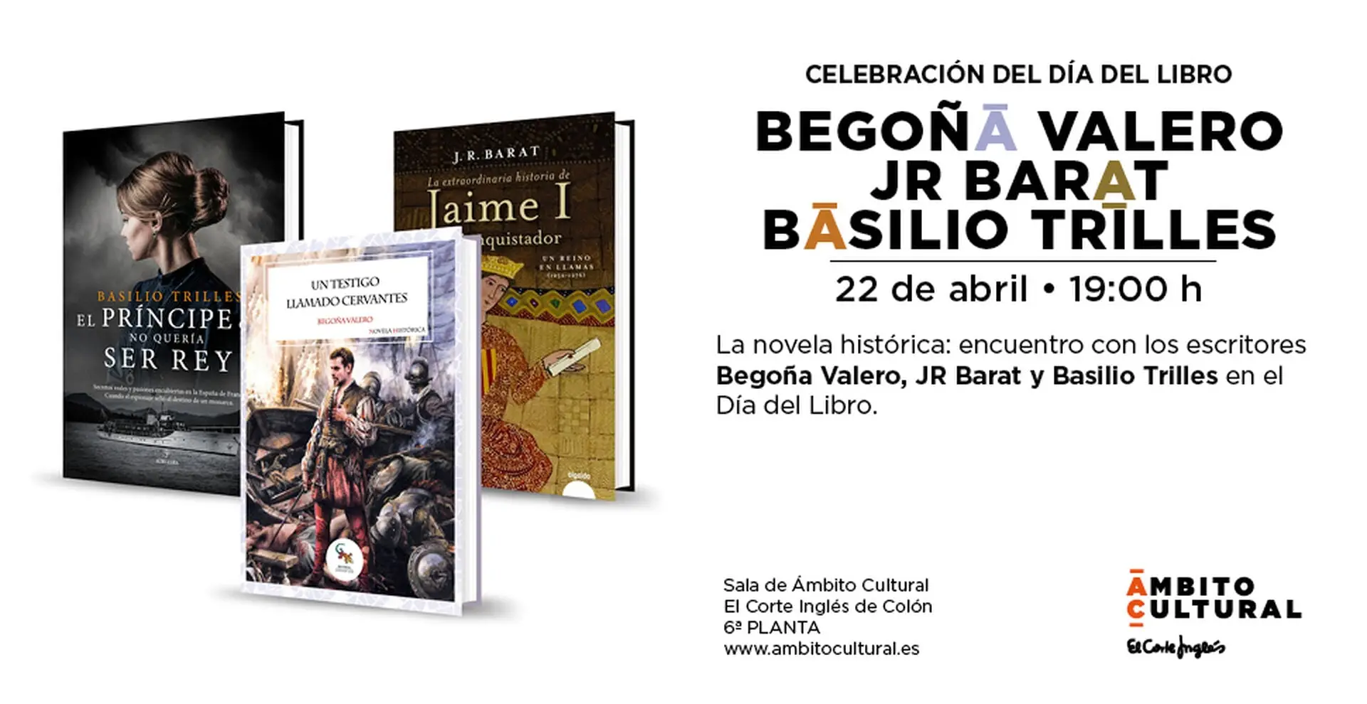 Día del libro en Ámbito Cultural de El Corte Inglés (foto 1)