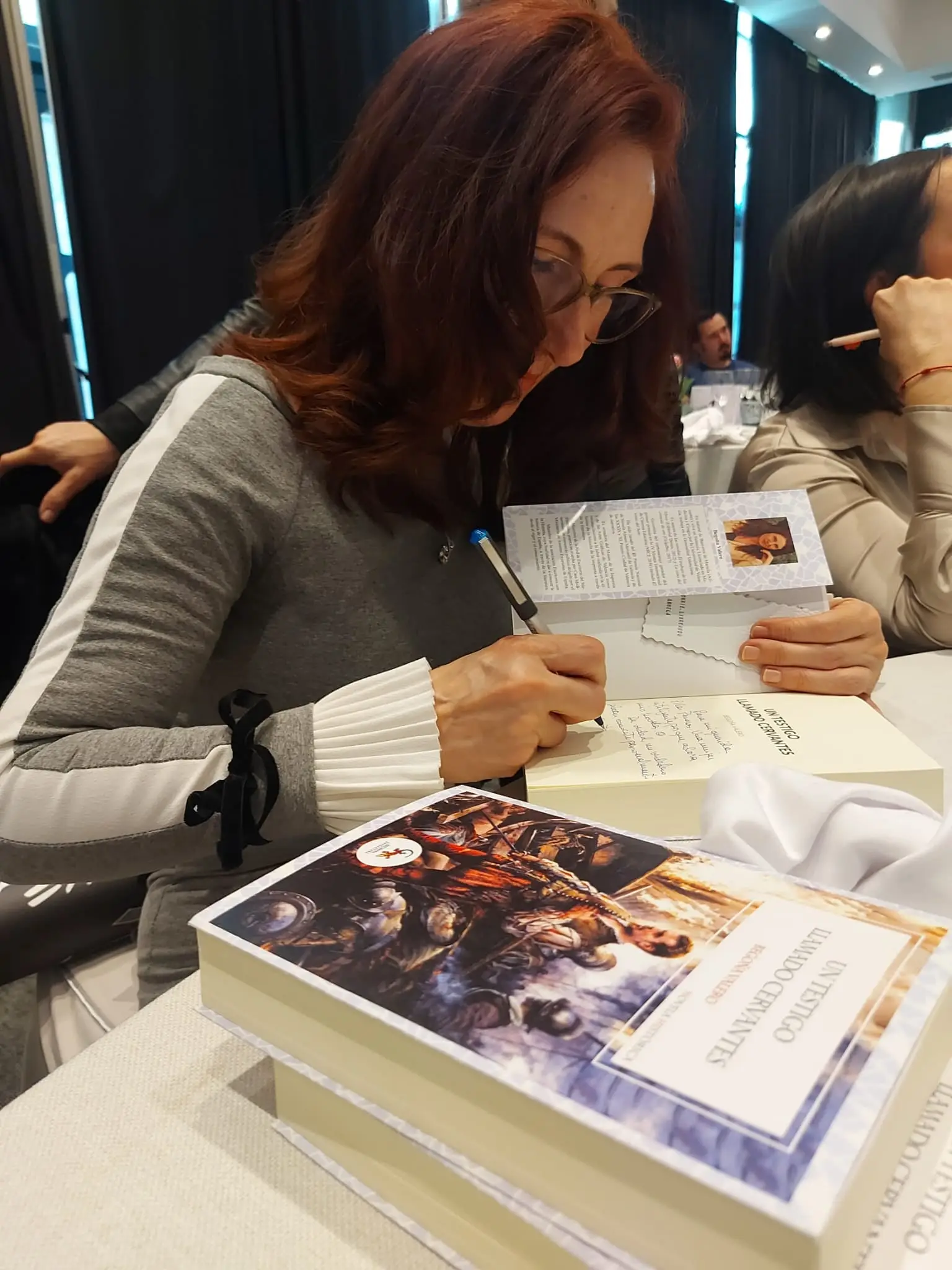 Lanzamiento oficial en Madrid de la novela de Begoña Valero Un testigo llamado Cervantes (foto 2)