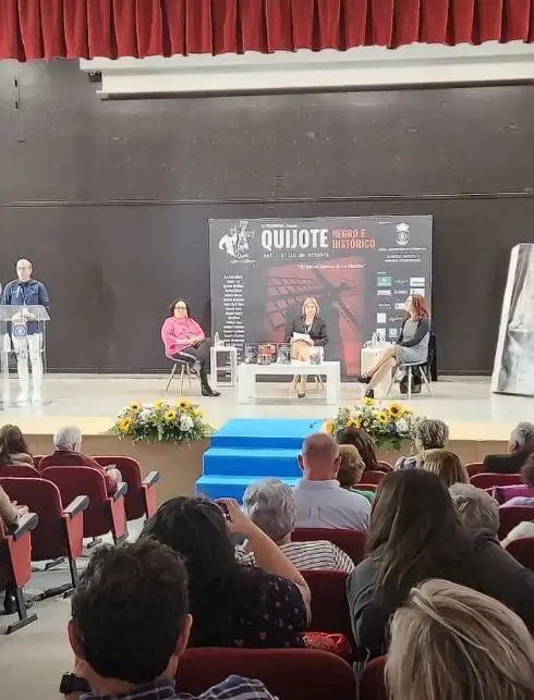 El Pedernoso celebra el primer encuentro Quijote Negro e Histórico con Begoña Valero (foto 2)