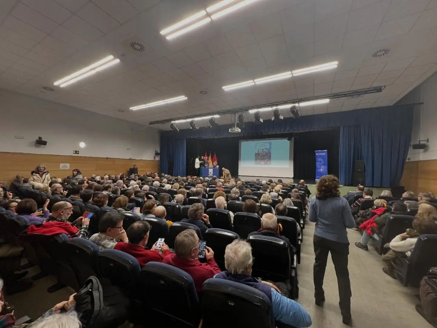 Begoña Valero protagoniza una nueva sesión de "Lunes con la historia en Arganzuela" (foto 2)