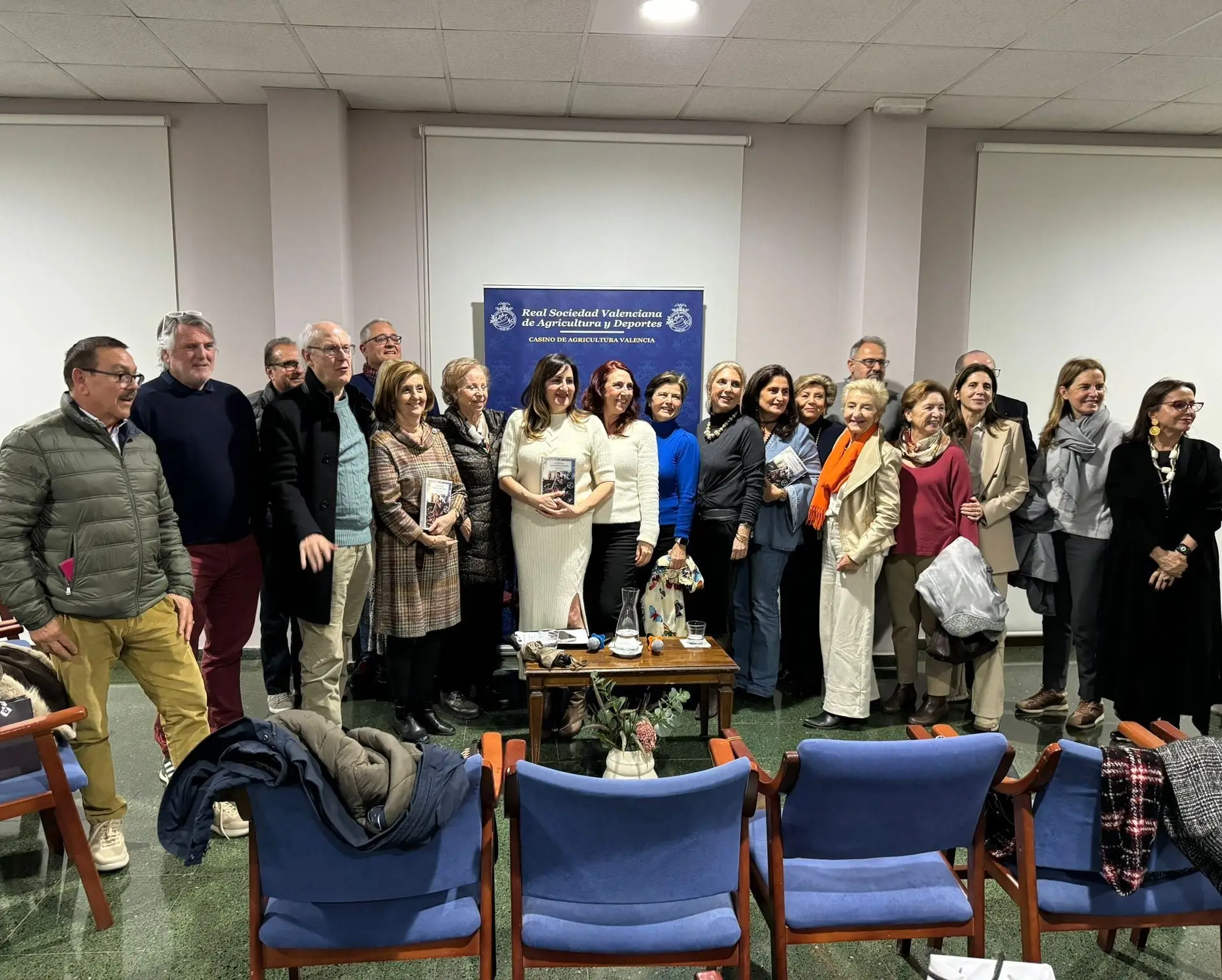 Club de lectura "La escalera de Margarita" en el Casino de Agricultura de Valencia (foto 3)