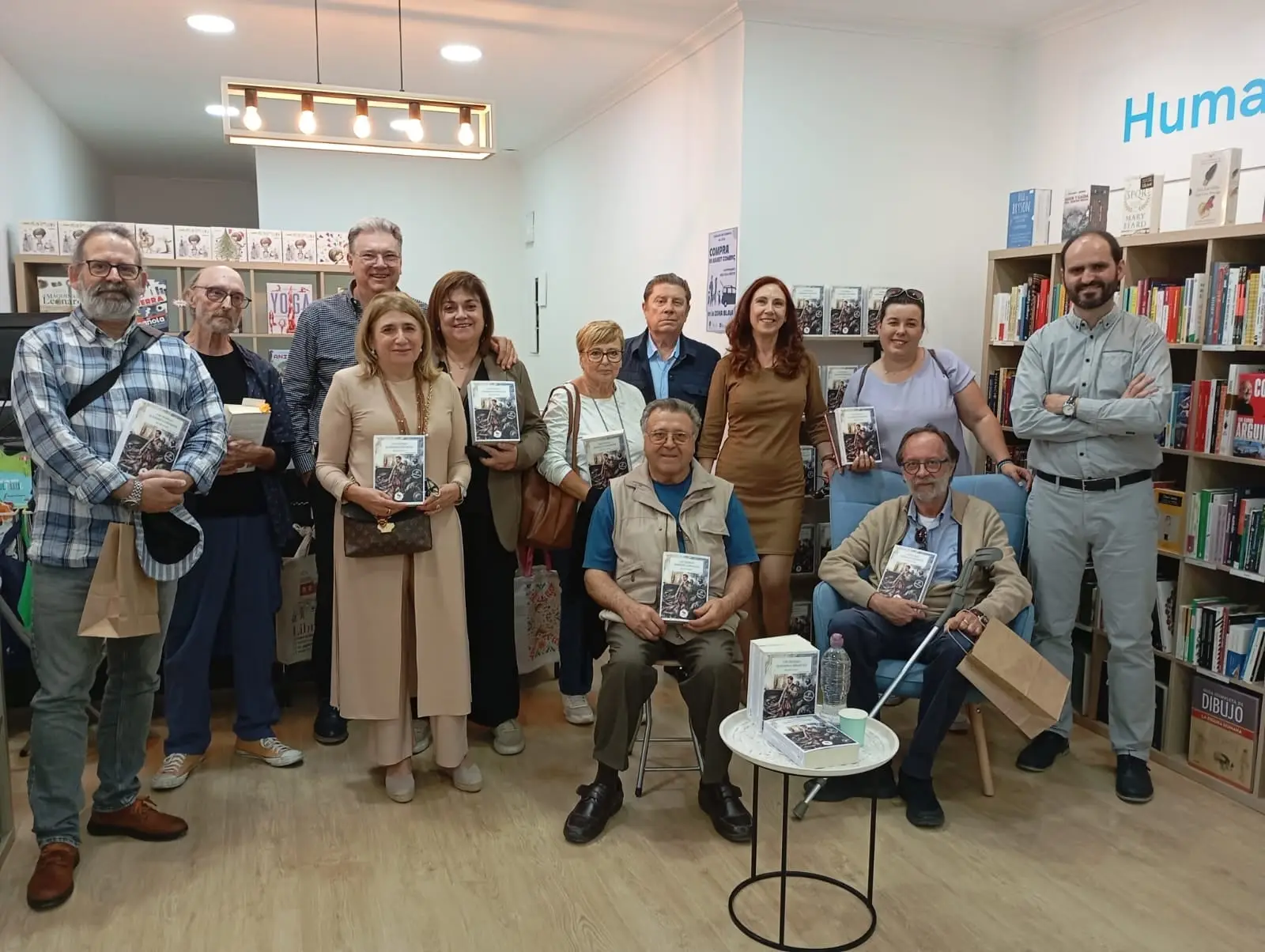 Presentación de Un testigo llamado Cervantes en la Librería City Books de Liria (foto 4)