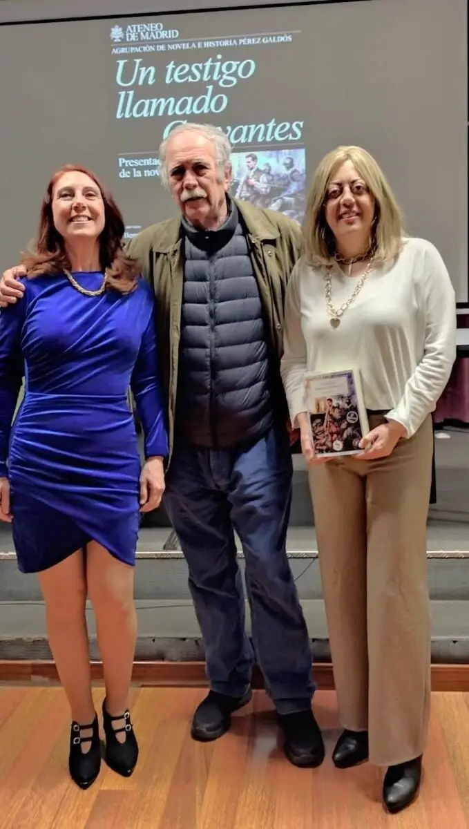 El Ateneo de Madrid acoge de la mano de Antonio Pérez Henares la presentación de la novela de Begoña Valero “Un testigo llamado Cervantes” que muestra al Cervantes más desconocido (foto 5)