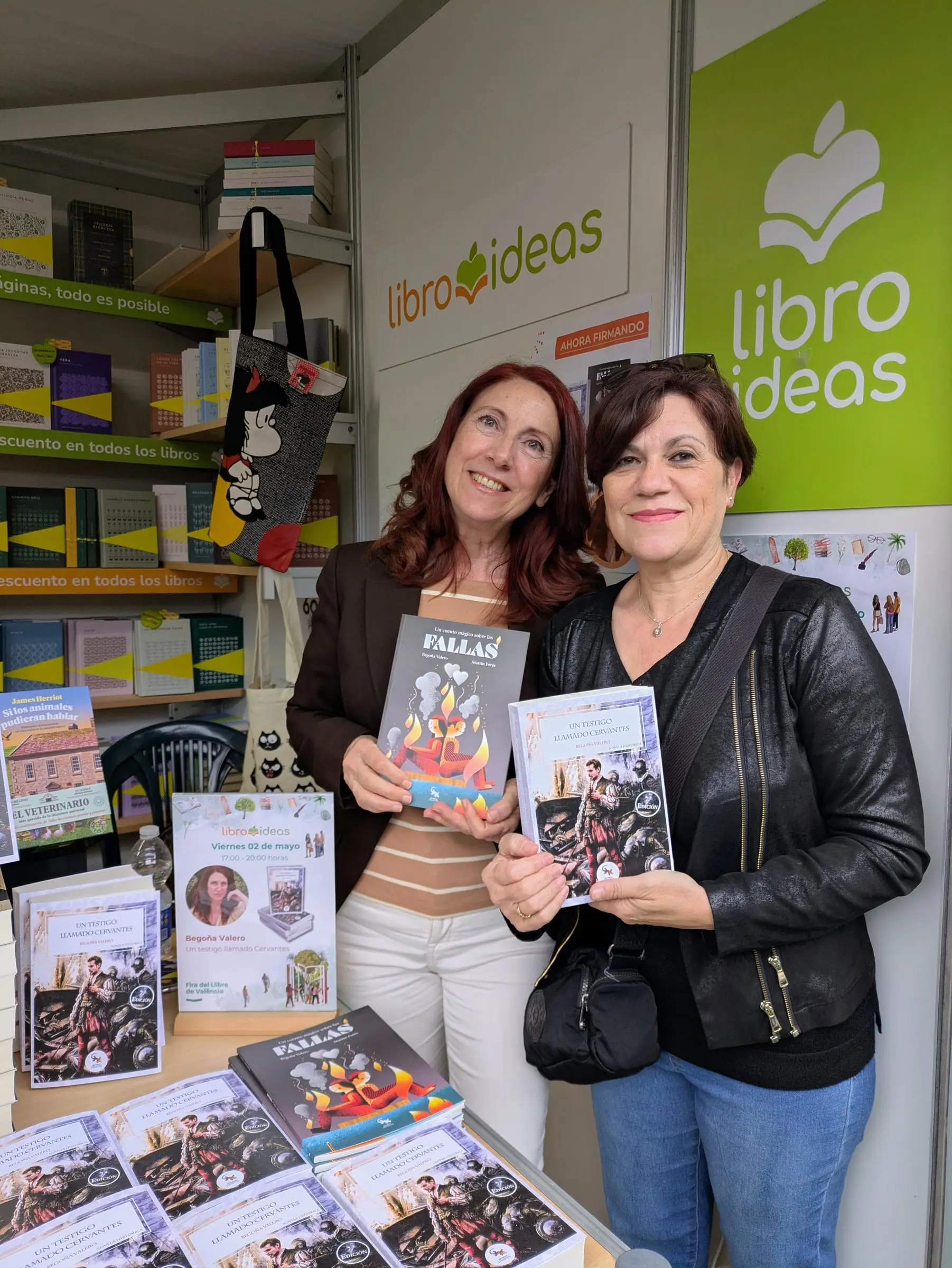 La Feria del Libro de Valencia llega a su fin con un éxito de ventas de Un testigo llamado Cervantes (foto 7)