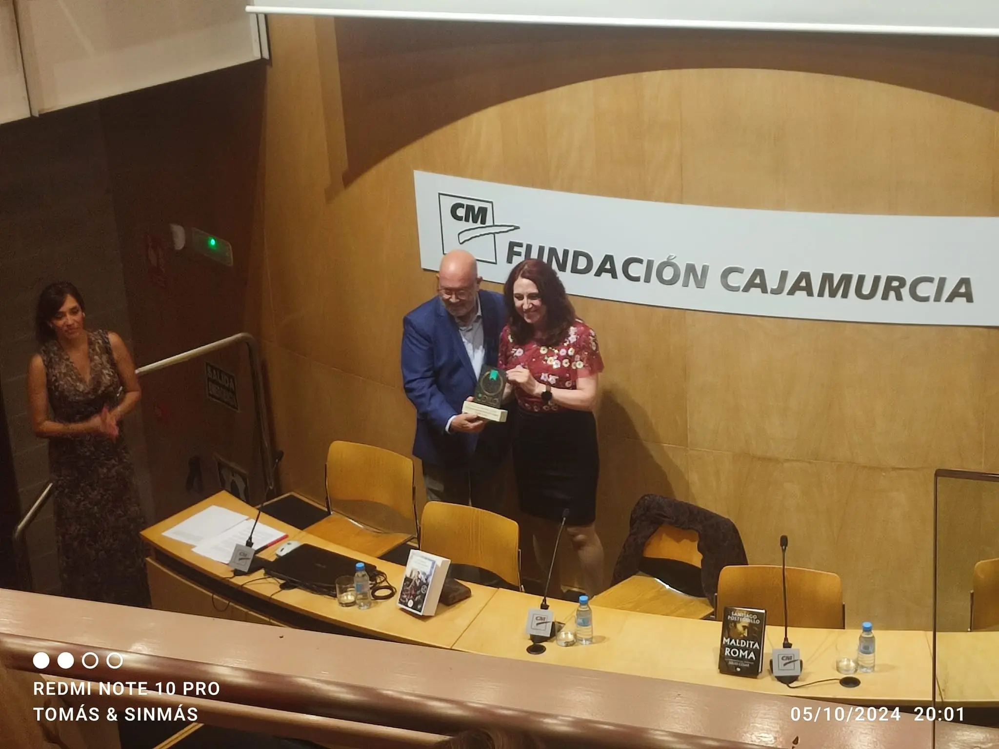 La XXV Semana de Novela Histórica de Cartagena entrega el Premio ODILO 2024 a Begoña Valero como mejor autora por su novela "Un testigo llamado Cervantes" (foto 10)