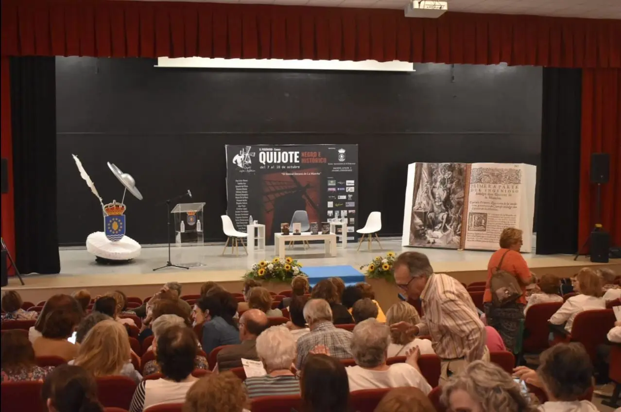 El Pedernoso celebra el primer encuentro Quijote Negro e Histórico con Begoña Valero (foto 11)