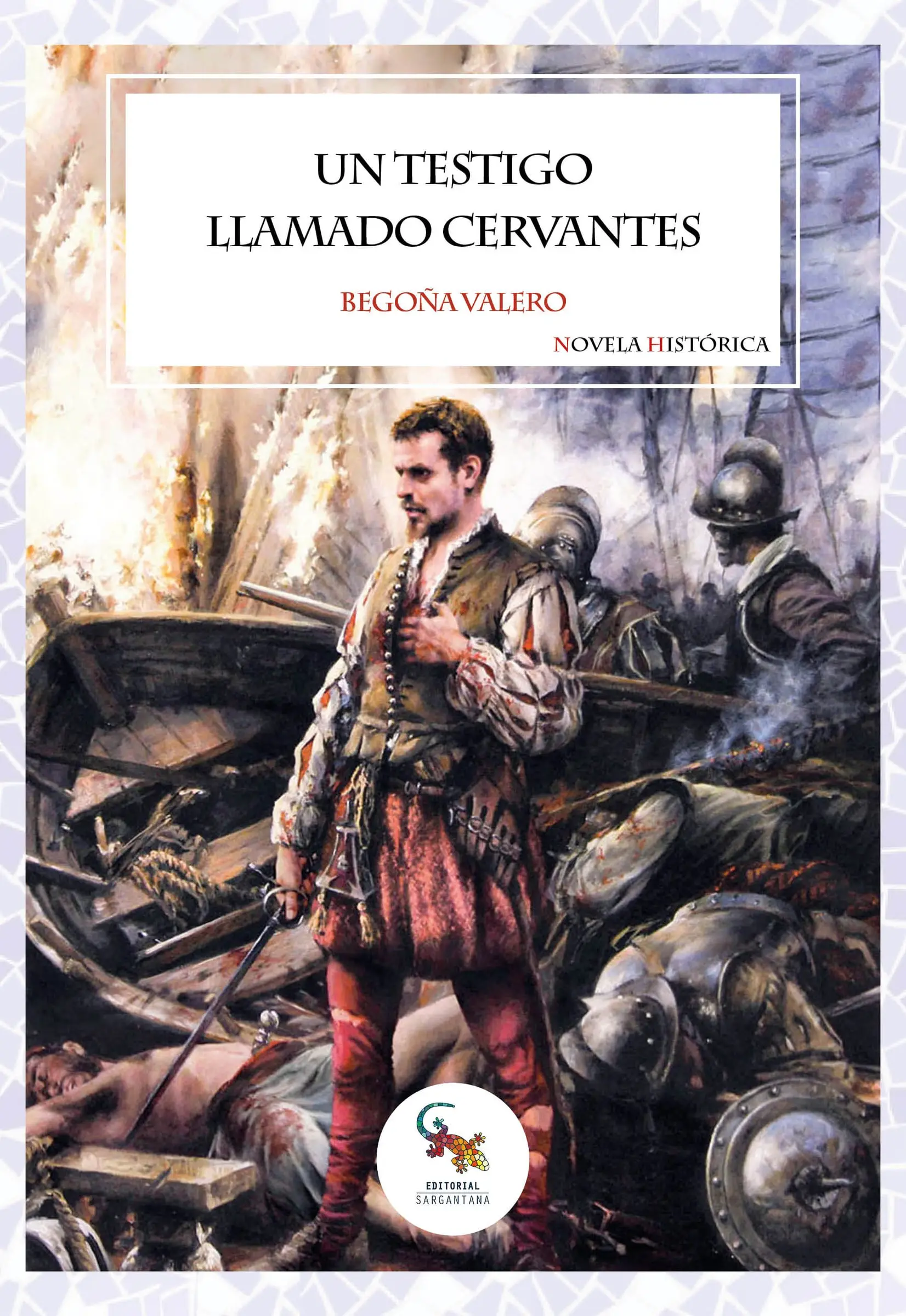 Cubierta de Un testigo llamado Cervantes