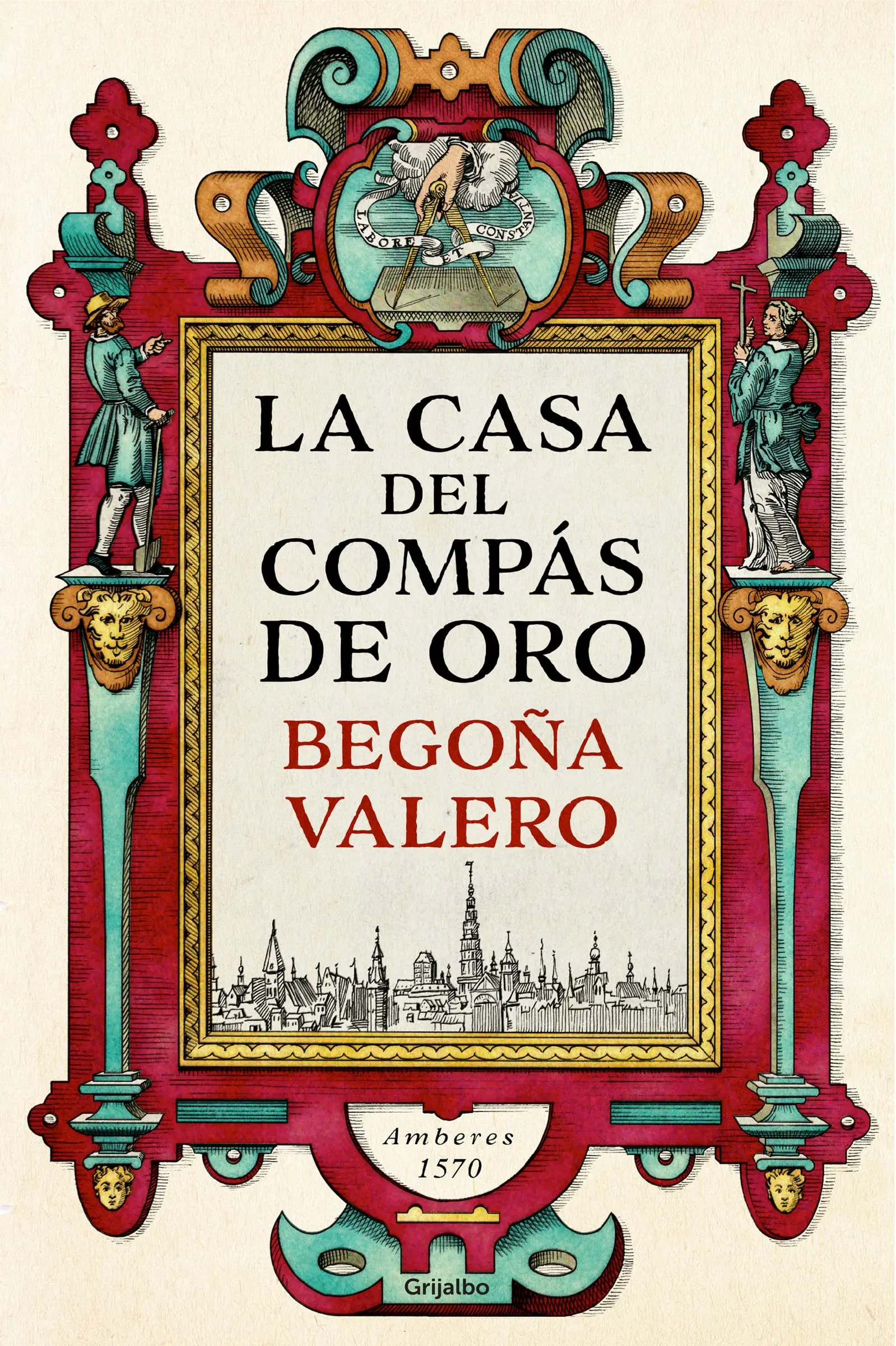 Cubierta de La casa del Compás de Oro